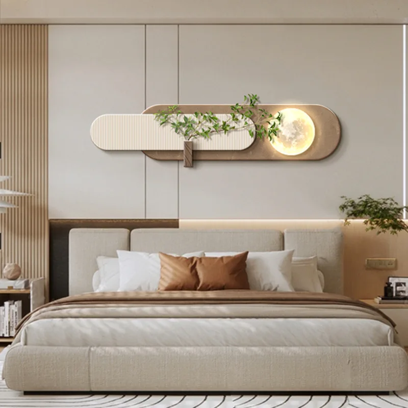 Cream wind banner living room decorative painting wall lamp wabi sandy wind high sense sofa background wall bedroom bedside
Cream wind banner living room decorative painting wall lamp wabi sandy wind high sense sofa background wall bedroom bedside