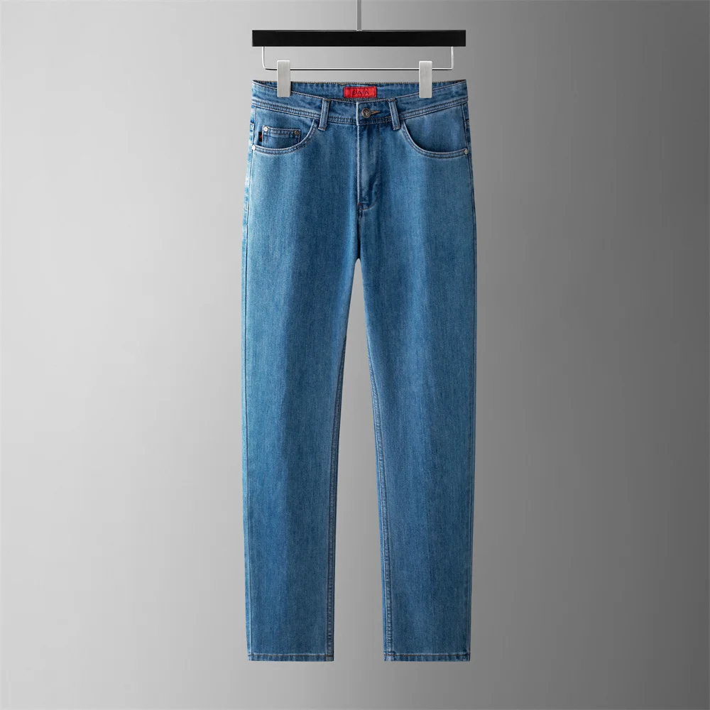 BLSK CPRT Jeans Thin Cotton Men 2026 Spring Summer new quality fashion comfortable elasticity straight Big size 31-38 Pants
BLSK CPRT Jeans Thin Cotton Men 2026 Spring Summer new quality fashion comfortable elasticity straight Big size 31-38 Pants