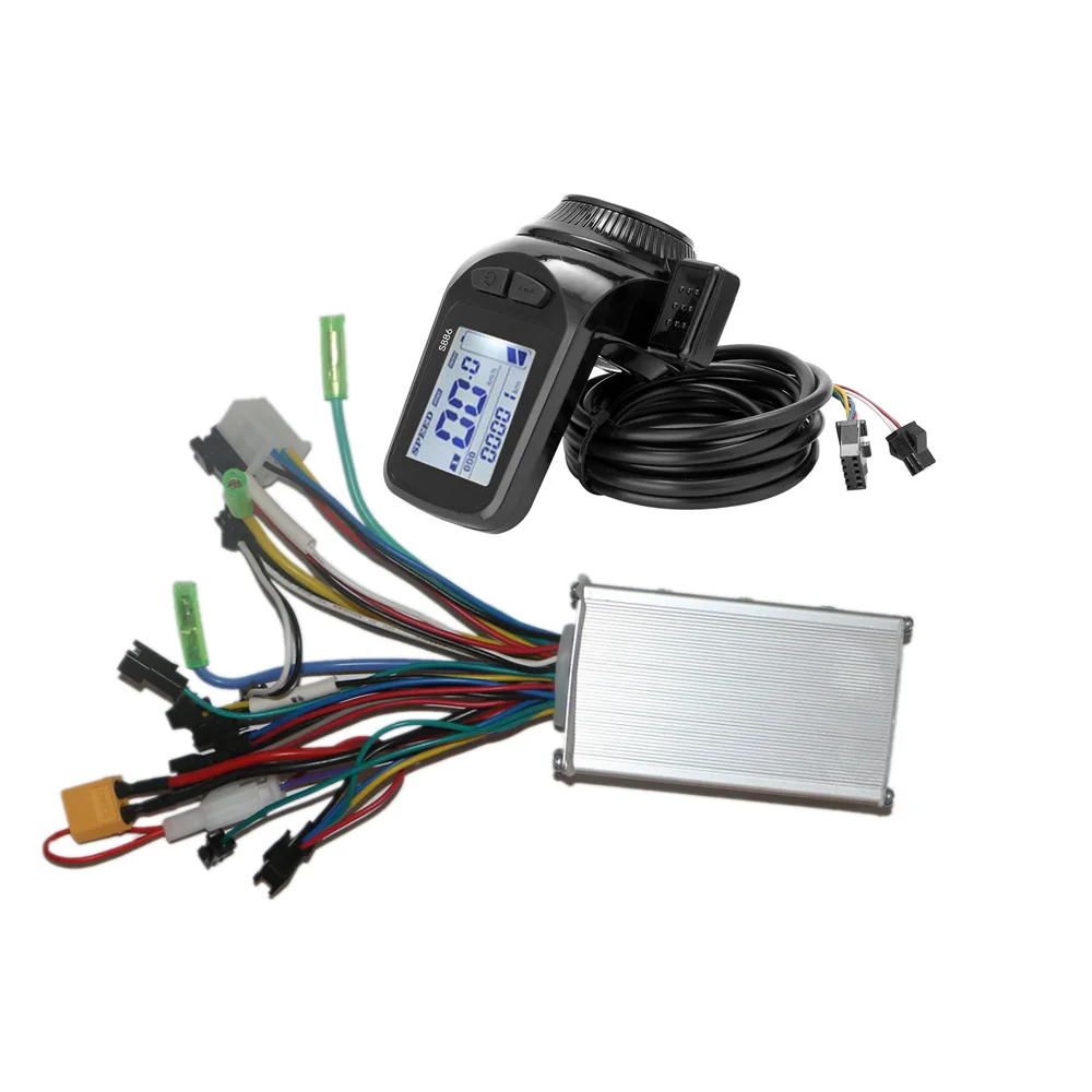 Electric Bike Electric Bicycle 24v 36v 48V 250W 350W XT60 Brushless Hub Motor With LCD Display Panel For Electric City Bike
Electric Bike Electric Bicycle 24v 36v 48V 250W 350W XT60 Brushless Hub Motor With LCD Display Panel For Electric City Bike