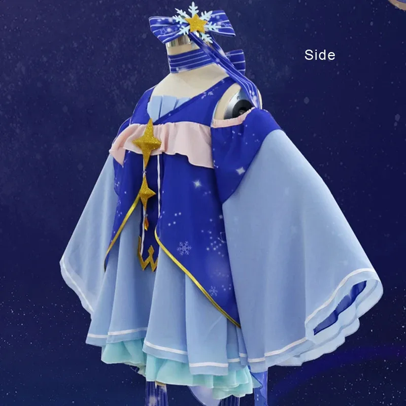 2025 yiyi Snow Miku Cosplay Costume Anime Dress For Girls Japanese Kawaii Style Lolita Fancy School Party Show Student Dancing
2025 yiyi Snow Miku Cosplay Costume Anime Dress For Girls Japanese Kawaii Style Lolita Fancy School Party Show Student Dancing
