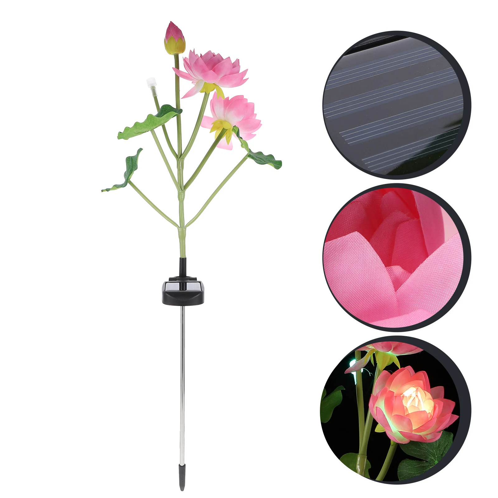 Solar Lotus Lamp Plastic Stainless Steel Outdoor IP65 Waterproof Polycrystalline Solar Panel Efficient Power Garden Decoration
Solar Lotus Lamp Plastic Stainless Steel Outdoor IP65 Waterproof Polycrystalline Solar Panel Efficient Power Garden Decoration