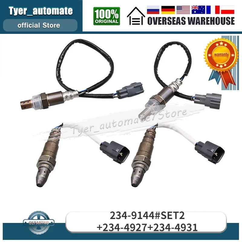 Датчик кислорода вверх и вниз, лямбда-зонд, датчик O2 234-9144 234-4927 234-4931 для 2013-2014 TOYOTA 4RUNNER 4.0L V6
Датчик кислорода вверх и вниз, лямбда-зонд, датчик O2 234-9144 234-4927 234-4931 для 2013-2014 TOYOTA 4RUNNER 4.0L V6