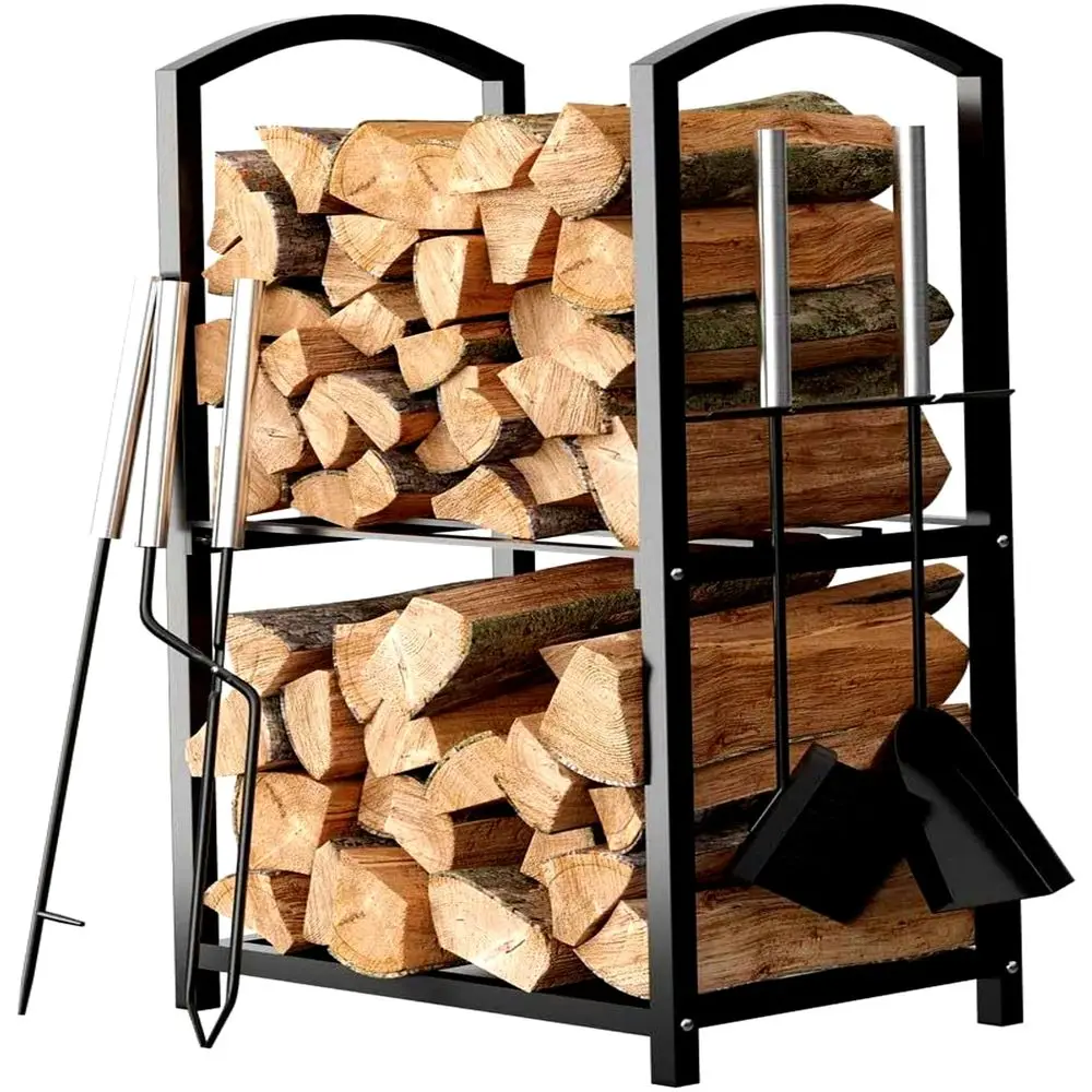 Стойка для дров IT Firewood Rack, 2-уровневая, для дома и улицы, с набором инструментов для камина: щетка, лопатка, кочерга, щипцы, водонепроницаемая стальная труба
Стойка для дров IT Firewood Rack, 2-уровневая, для дома и улицы, с набором инструментов для камина: щетка, лопатка, кочерга, щипцы, водонепроницаемая стальная труба