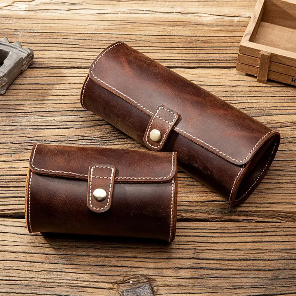 Leather Watch Roll Travel Case Watch Rolls Box Organizer for Man Storage
Leather Watch Roll Travel Case Watch Rolls Box Organizer for Man Storage