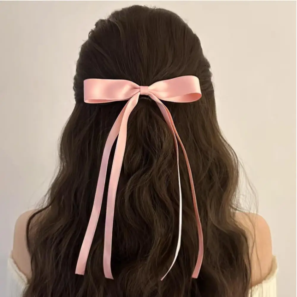 Solid Color Ribbon Tassel Bowknot Hairpin Ponytail Clip Headwear Ribbon Bow Hair Clip Braided Hair Barrettes Hair Accessories
Solid Color Ribbon Tassel Bowknot Hairpin Ponytail Clip Headwear Ribbon Bow Hair Clip Braided Hair Barrettes Hair Accessories