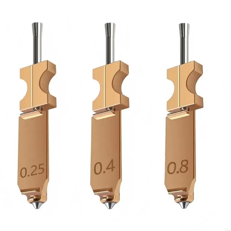 CORA 4Pcs Fast Change Nozzle Hardened Steel Material for Various Filaments Printing
CORA 4Pcs Fast Change Nozzle Hardened Steel Material for Various Filaments Printing