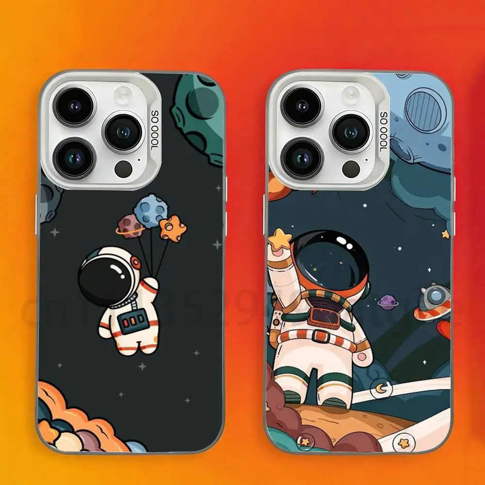 Cartoon Astronaut Spaceman Phone Case For iPhone 17,16,15,14,13,12,11,Pro,Max,Plus,Mini, Anti Fall Matte Hard Bumper
Cartoon Astronaut Spaceman Phone Case For iPhone 17,16,15,14,13,12,11,Pro,Max,Plus,Mini, Anti Fall Matte Hard Bumper