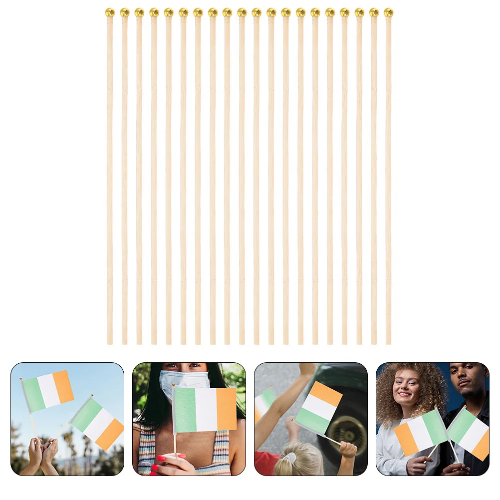 50pcs Wooden Flagpole 60cm Bamboo 8mm Diameter Outdoor Garden Handheld Kit Parts Replacement Flags for Party Sports Festive
50pcs Wooden Flagpole 60cm Bamboo 8mm Diameter Outdoor Garden Handheld Kit Parts Replacement Flags for Party Sports Festive