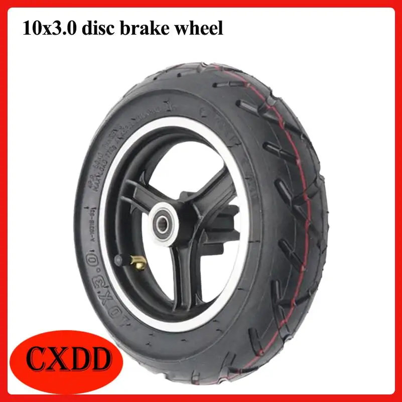 M4 Pro Electric Scooter Tire & Wheel Set: 10 Inch, 10x3.0, Alloy 255x80
M4 Pro Electric Scooter Tire & Wheel Set: 10 Inch, 10x3.0, Alloy 255x80
