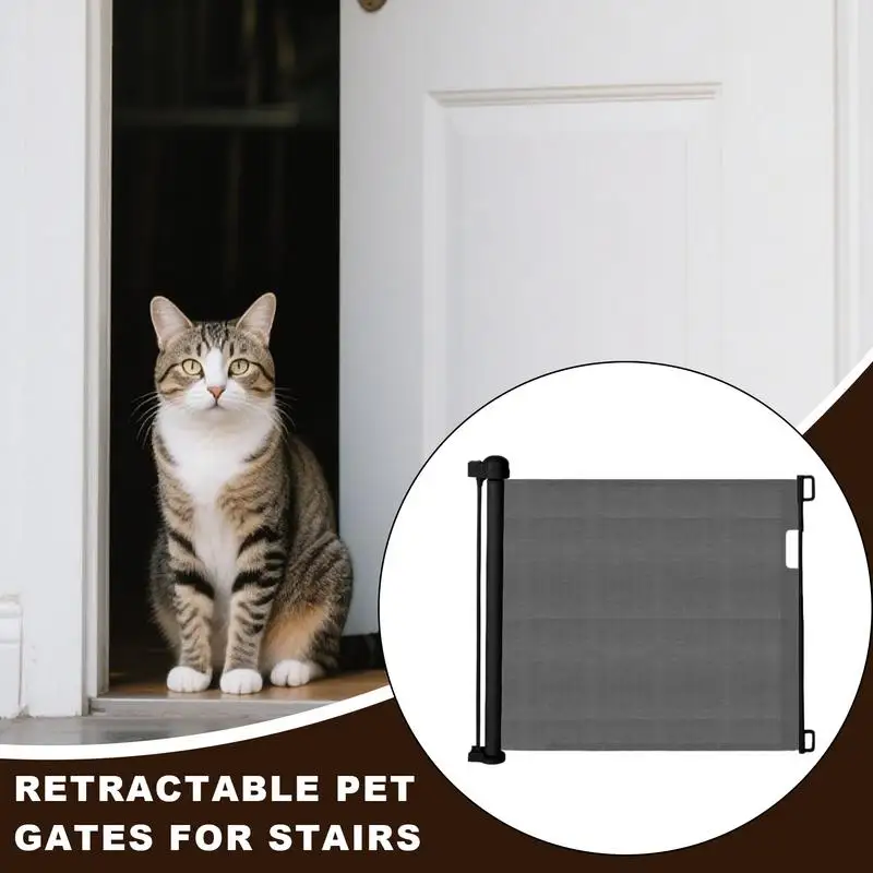 Retractable Baby Gates Retractable Dog Mesh Gate Indoor Extra-Wide No-Drill Heavy-Duty Pet Supplies For Indoor Outdoor Porch
Retractable Baby Gates Retractable Dog Mesh Gate Indoor Extra-Wide No-Drill Heavy-Duty Pet Supplies For Indoor Outdoor Porch