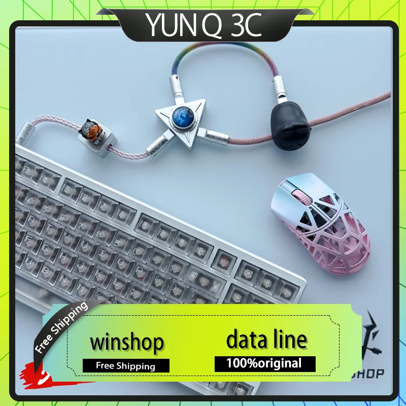 Winshop independent power supply true 8K two to two e-sports magnetic axis data cable Valorant CSGO keyboard data cable
Winshop independent power supply true 8K two to two e-sports magnetic axis data cable Valorant CSGO keyboard data cable