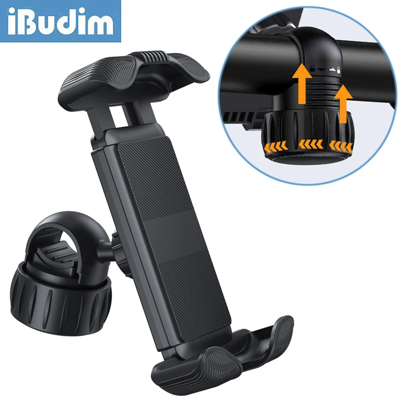 iBudim Bike Handlebar Phone Holder Quick Install Motorcycle Phone Mount Universal Bicycle Scooter Phone Stand for iPhone Xiaomi
iBudim Bike Handlebar Phone Holder Quick Install Motorcycle Phone Mount Universal Bicycle Scooter Phone Stand for iPhone Xiaomi