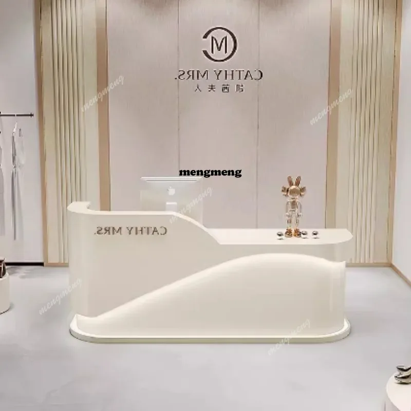 Deep Storage Front Desk Reception Counter Luxury Long L Shaped Reception Desks Beauty Salon Mostrador Recepcion Furniture
Deep Storage Front Desk Reception Counter Luxury Long L Shaped Reception Desks Beauty Salon Mostrador Recepcion Furniture