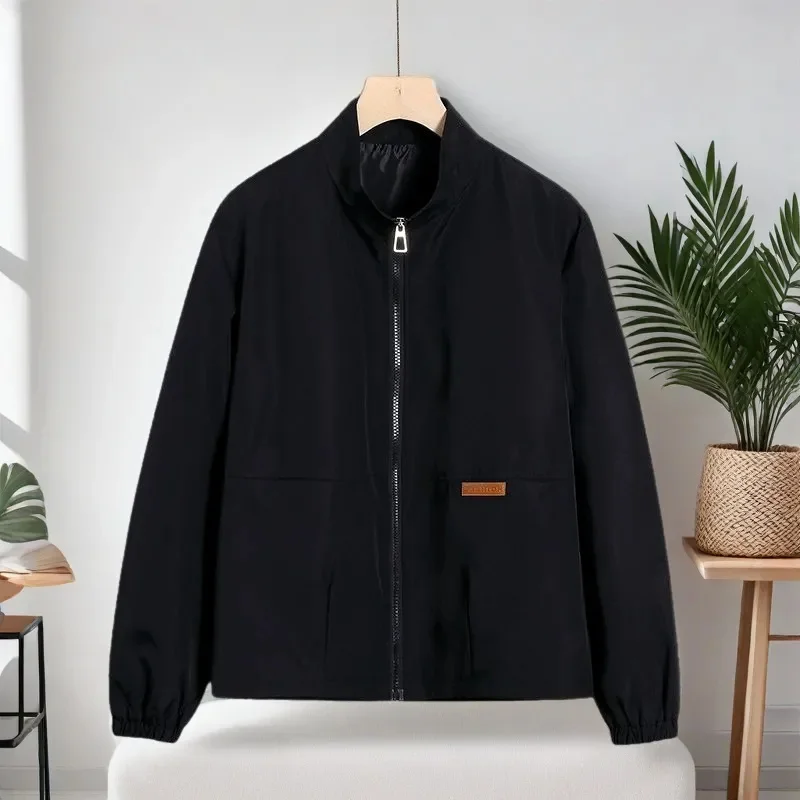Fashion Coats Women 2025 Spring Autumn New Casual Ladies Jackets Cardigan Outerwear Stand Collar Overcoat Baseball Uniform Tops
Fashion Coats Women 2025 Spring Autumn New Casual Ladies Jackets Cardigan Outerwear Stand Collar Overcoat Baseball Uniform Tops
