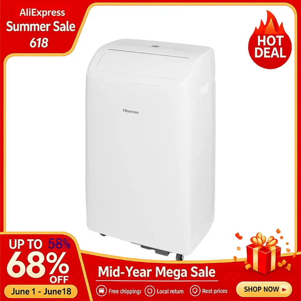 8,000 BTU DOE SACC 10,000 ASHRAE Portable Air Conditioner Dual Hose amp Inverter, 350 Sq Ft, WiFi, ConnectLife App Google,Custom
8,000 BTU DOE SACC 10,000 ASHRAE Portable Air Conditioner Dual Hose amp Inverter, 350 Sq Ft, WiFi, ConnectLife App Google,Custom