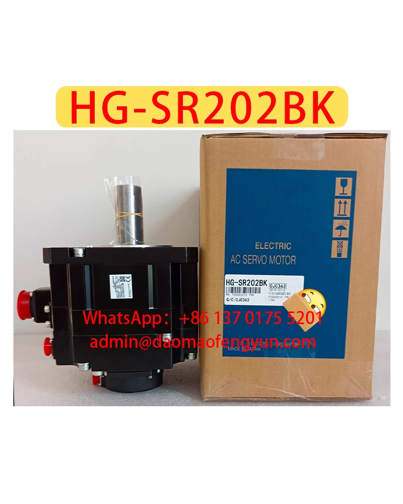 HG-SR202BK Совершенно новый серводвигатель, оригинальный, подлинный, быстрая доставка
HG-SR202BK Совершенно новый серводвигатель, оригинальный, подлинный, быстрая доставка