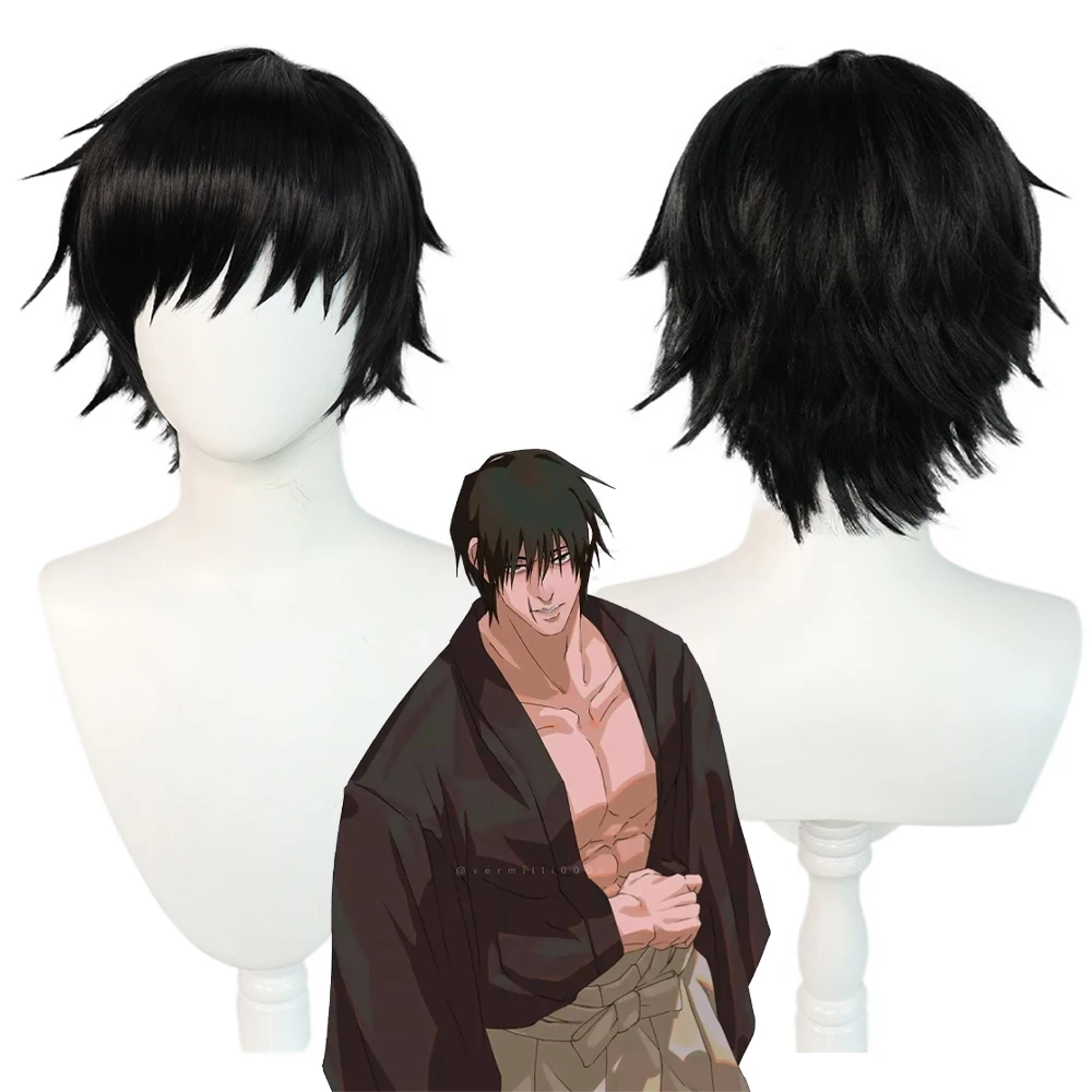 Jujutsu Kaisen Toji Fushiguro Cosplay Wig 30cm Short Black Spiky Heat Resistant Synthetic Anime Hair For Halloween Comic Con
Jujutsu Kaisen Toji Fushiguro Cosplay Wig 30cm Short Black Spiky Heat Resistant Synthetic Anime Hair For Halloween Comic Con