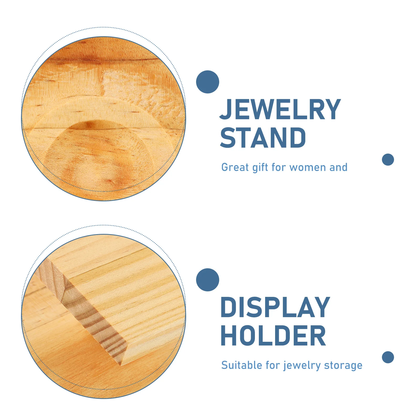 Компактный деревянный держатель для браслетов, подставка для хранения браслетов с гладкой поверхностью, декоративная подставка для ювелирных изделий, настольный дисплей
Компактный деревянный держатель для браслетов, подставка для хранения браслетов с гладкой поверхностью, декоративная подставка для ювелирных изделий, настольный дисплей