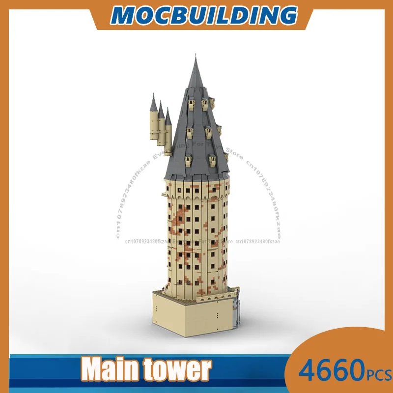 MOC Building Blocks Magic Main Tower Model DIY Assemble Bricks Collection Display Architecture Creative Toys Gifts 4660PCS
MOC Building Blocks Magic Main Tower Model DIY Assemble Bricks Collection Display Architecture Creative Toys Gifts 4660PCS