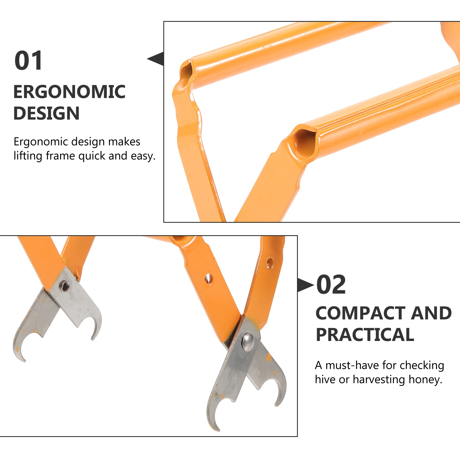 Ergonomic Beekeeping Tools Hive Frame Grippers European Style Apicultura Equipment Honeycomb Holders Gardening Supplies
Ergonomic Beekeeping Tools Hive Frame Grippers European Style Apicultura Equipment Honeycomb Holders Gardening Supplies