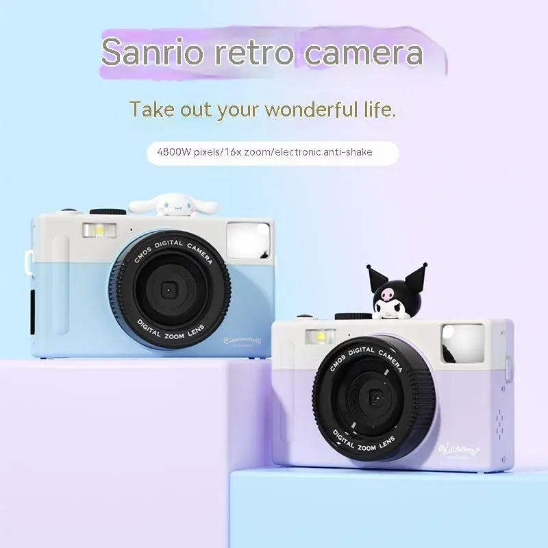 Sanrio Student Photo Camera Cute Kuromi Ccd Can Take Photos High Pixel Jade Mandarin Dog Graduation Day Gift
Sanrio Student Photo Camera Cute Kuromi Ccd Can Take Photos High Pixel Jade Mandarin Dog Graduation Day Gift