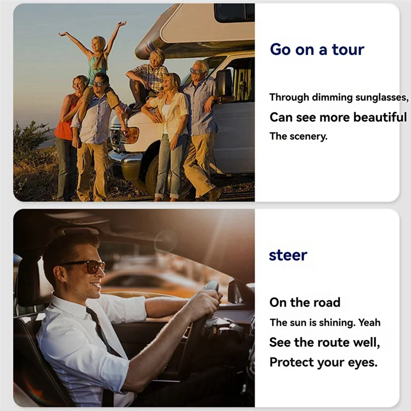 Y67A-1-9 Gears Adjustable Sunglasses Round With ND Filter Lenses Wide Retro Glasses UV Protection Polarized Sunglasses
Y67A-1-9 Gears Adjustable Sunglasses Round With ND Filter Lenses Wide Retro Glasses UV Protection Polarized Sunglasses
