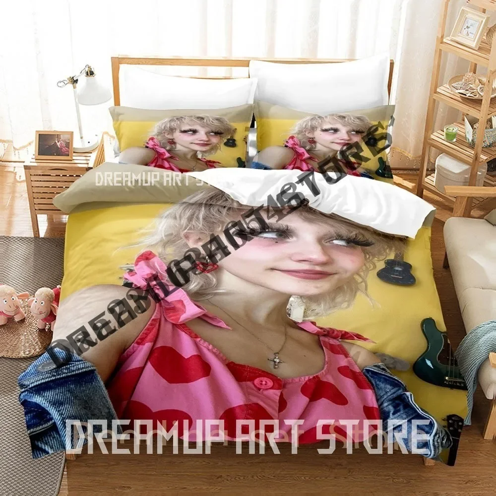 3D Print Chloe Moriondo Bedding Set Single Twin Full Queen King Size Bed Set Adult Bedroom Duvetcover Sets Anime Bed Sheet Set
3D Print Chloe Moriondo Bedding Set Single Twin Full Queen King Size Bed Set Adult Bedroom Duvetcover Sets Anime Bed Sheet Set