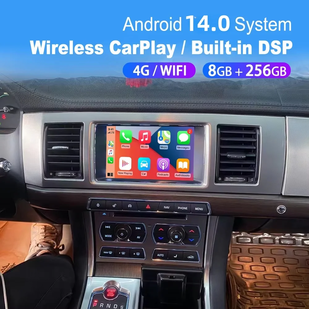For Jaguar Xf 2008 2009 -2015 7 Inch Audio Android 14.0 Receiver Auto Multimedia Player Car Gps Navigation Built Carplay
For Jaguar Xf 2008 2009 -2015 7 Inch Audio Android 14.0 Receiver Auto Multimedia Player Car Gps Navigation Built Carplay
