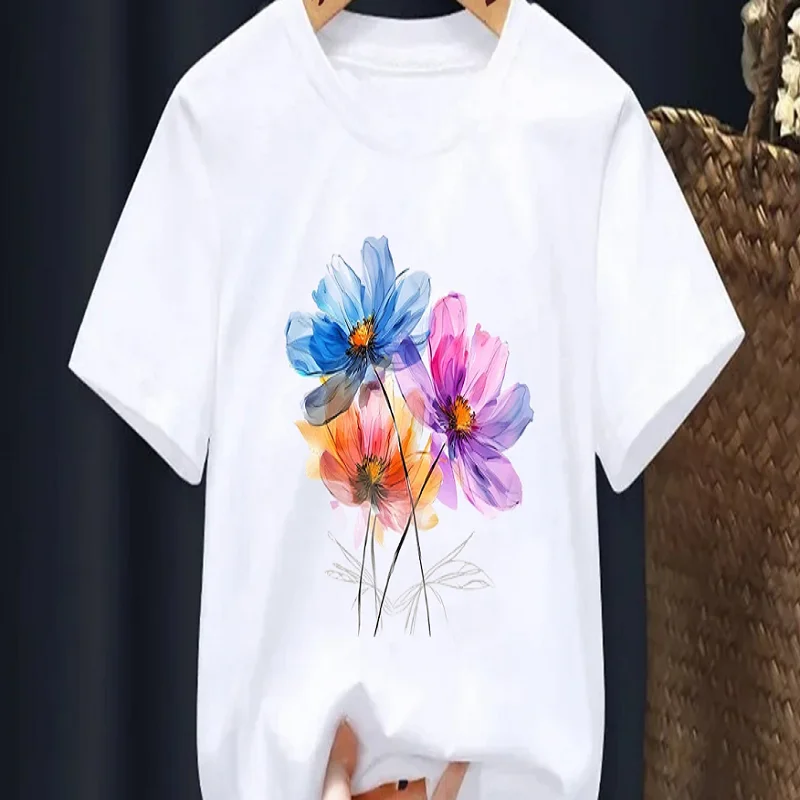 Cute Children'S Clothing Tshirt Colorful Dandelion Graphic Print Tshirt Girls Fashion Funny Girls Clothes Tees
Cute Children'S Clothing Tshirt Colorful Dandelion Graphic Print Tshirt Girls Fashion Funny Girls Clothes Tees