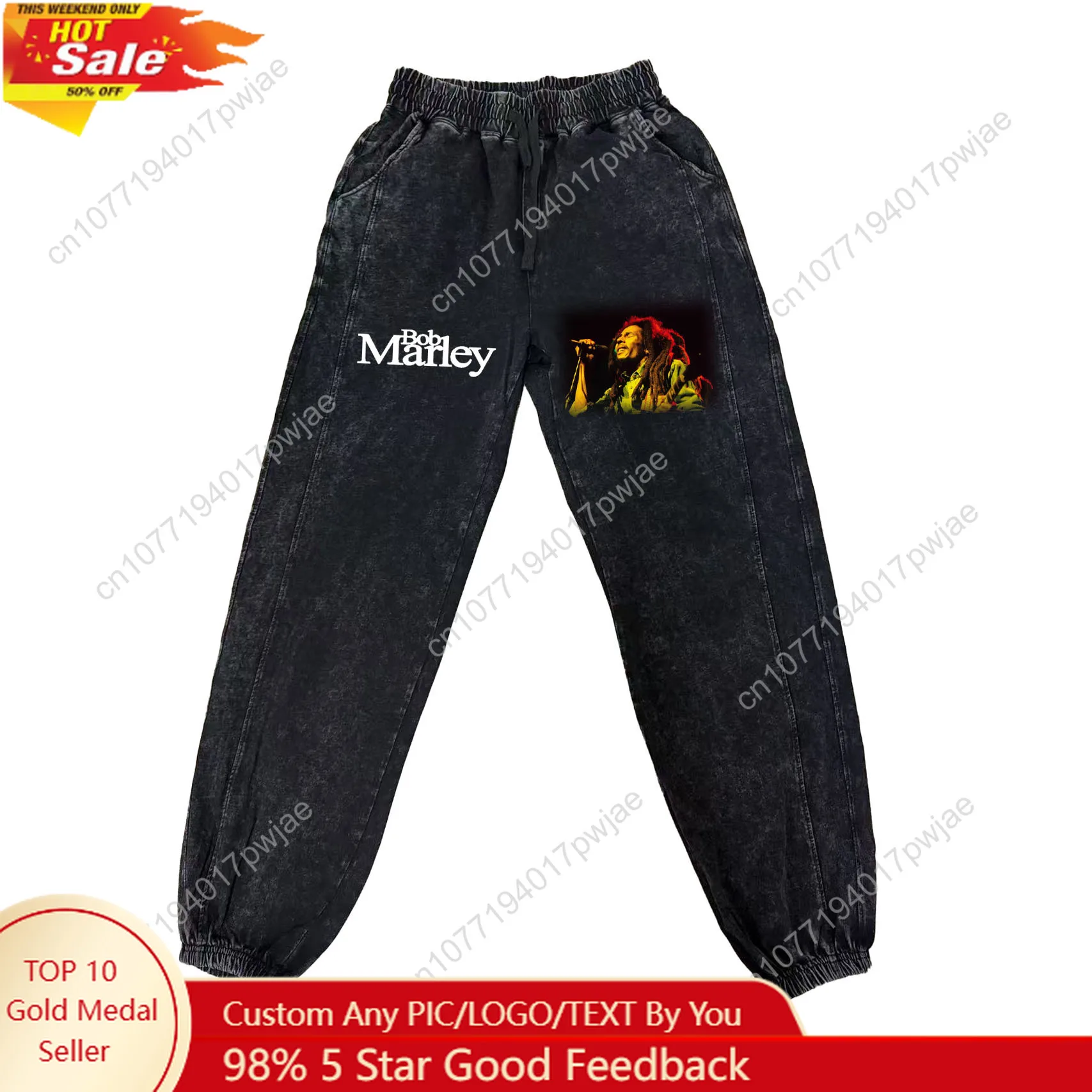 Bob Marley Jamaica Singer Pants Man Woman Teenager Retro Vintage Trousers Cotton Elastic Sweatpant Custom Made Pant With Pocket
Bob Marley Jamaica Singer Pants Man Woman Teenager Retro Vintage Trousers Cotton Elastic Sweatpant Custom Made Pant With Pocket