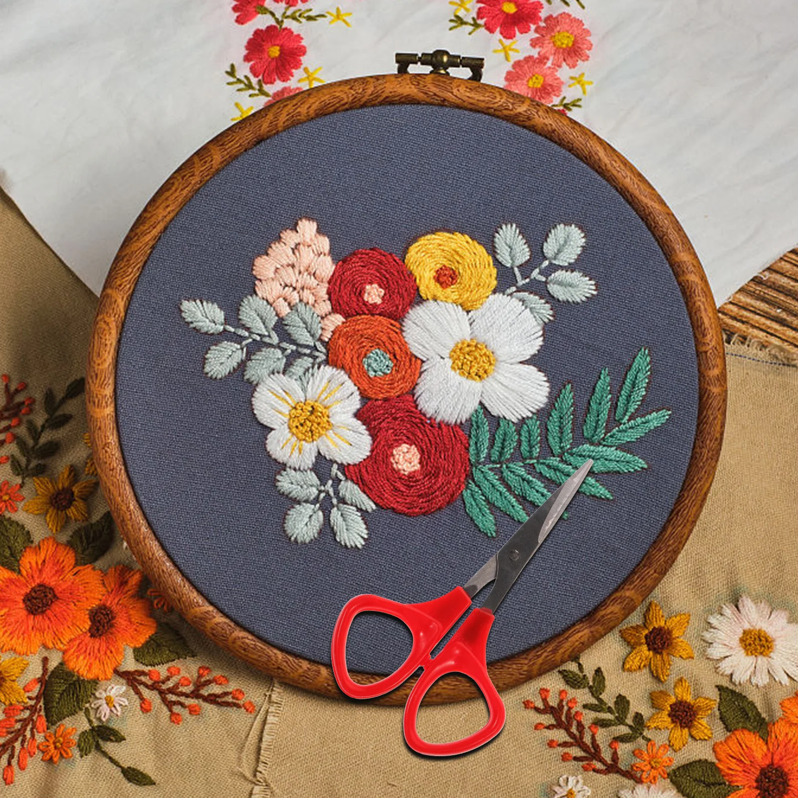 5Pcs Stainless Steel Embroidery Curved Scissors Tailor Thread Shears Cross Stitch Cutting Tool for Needlework Craft Sewing
5Pcs Stainless Steel Embroidery Curved Scissors Tailor Thread Shears Cross Stitch Cutting Tool for Needlework Craft Sewing