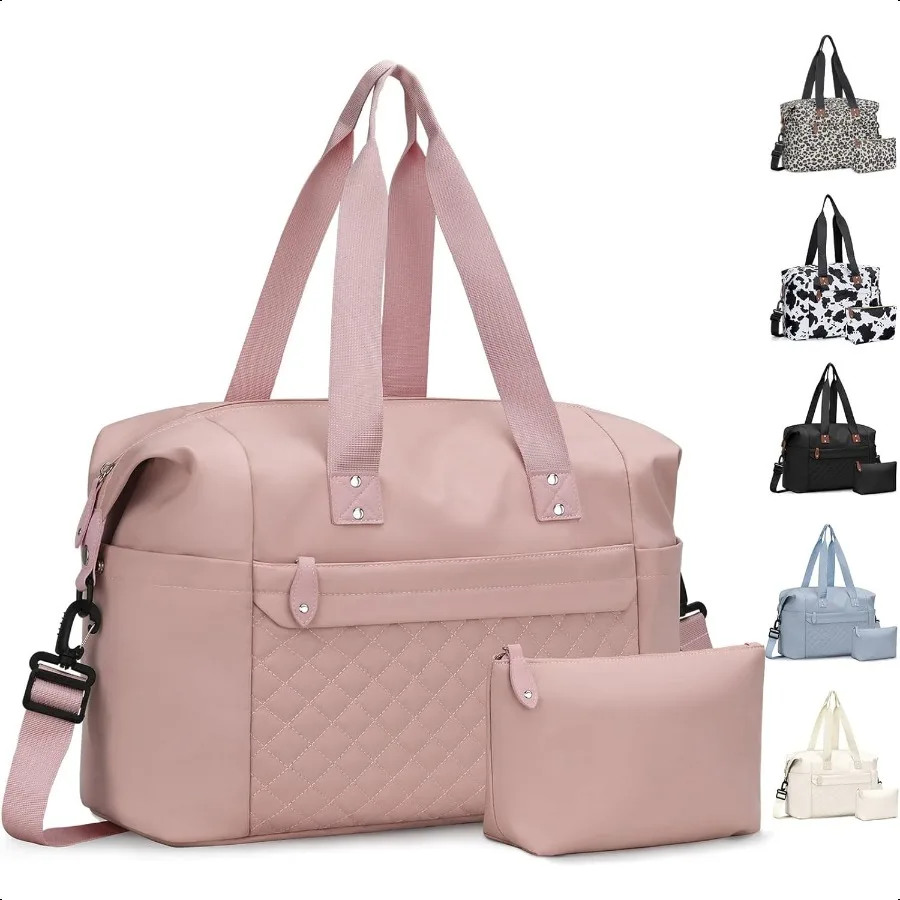 Travel Duffle Bag Waterproof Weekender Overnight Hospital Bags for Women Men with Toiletry Bag Lightweight Carry on Personal It
Travel Duffle Bag Waterproof Weekender Overnight Hospital Bags for Women Men with Toiletry Bag Lightweight Carry on Personal It