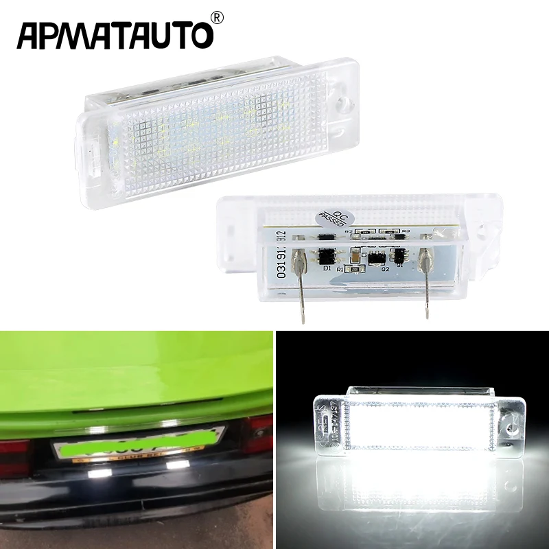 2pcs 12V LED Number License Plate Light Lamp No Error OEM#:90241129 For Opel Astra F 1992-1998 Calibra 1989-1997
2pcs 12V LED Number License Plate Light Lamp No Error OEM#:90241129 For Opel Astra F 1992-1998 Calibra 1989-1997
