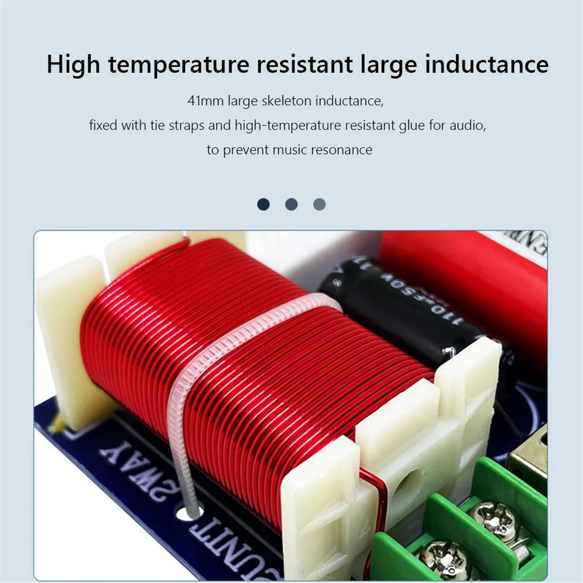 AA91 2 Way Audio Crossover Divider 250W 2500Hz-3000Hz Frequency DIY Speaker Filter Home Theater Hifi Stereo Crossover Filters
AA91 2 Way Audio Crossover Divider 250W 2500Hz-3000Hz Frequency DIY Speaker Filter Home Theater Hifi Stereo Crossover Filters