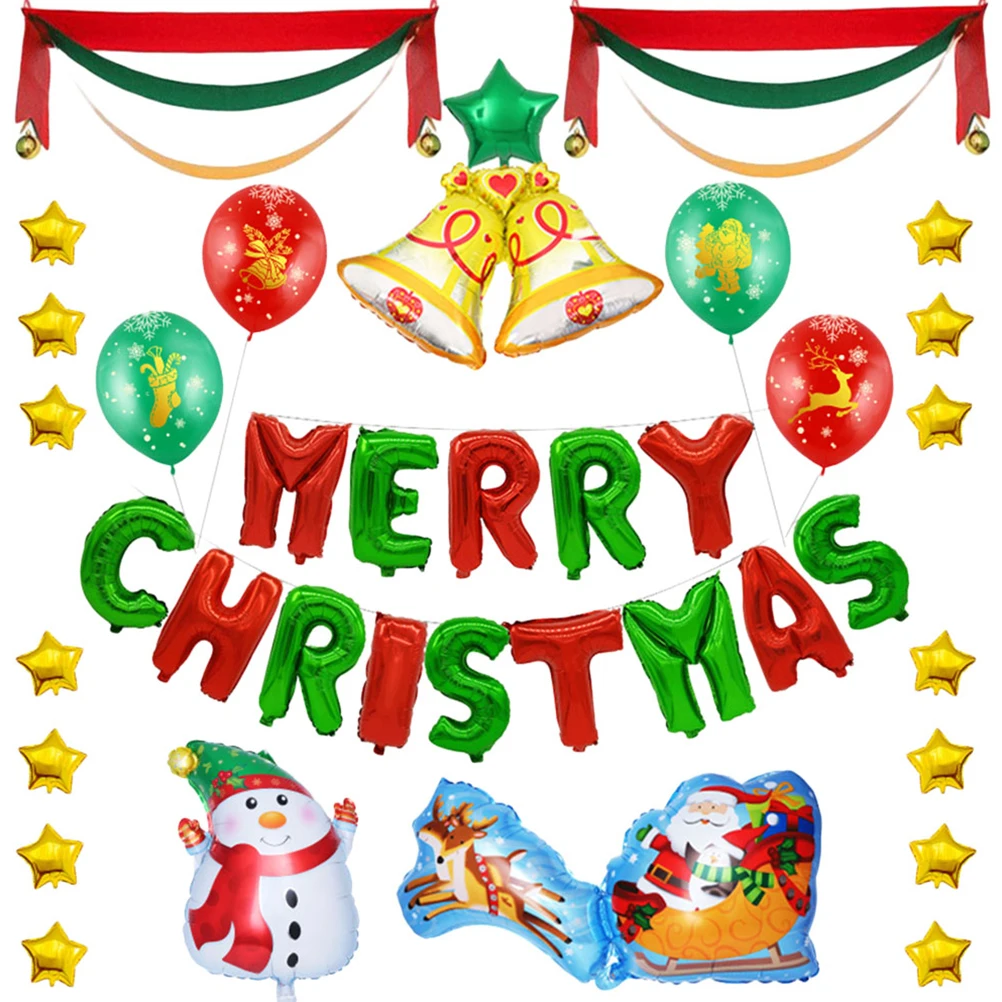 2 Sets Letter Balloons Alphabet Merry Christmas Party Decorations Holiday Home Club Mall Christmas Balloon Accessories Foil
2 Sets Letter Balloons Alphabet Merry Christmas Party Decorations Holiday Home Club Mall Christmas Balloon Accessories Foil