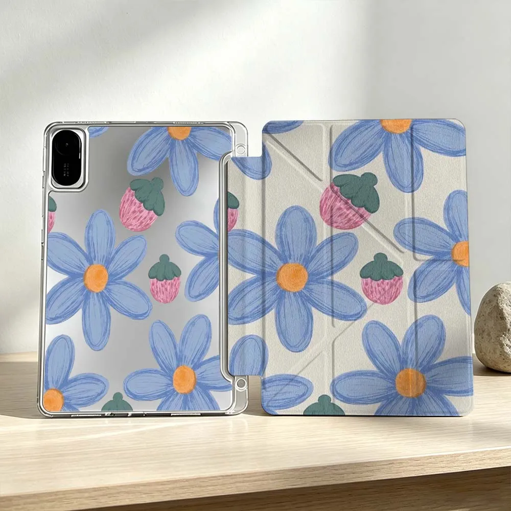 Cartoon Blue Flower Strawberry Soft For Xiaomi Mi Pad 8 7 6 5 Pro Redmi Pad SE 2 Poco Pad Foldable 3Y Tablet Case
Cartoon Blue Flower Strawberry Soft For Xiaomi Mi Pad 8 7 6 5 Pro Redmi Pad SE 2 Poco Pad Foldable 3Y Tablet Case