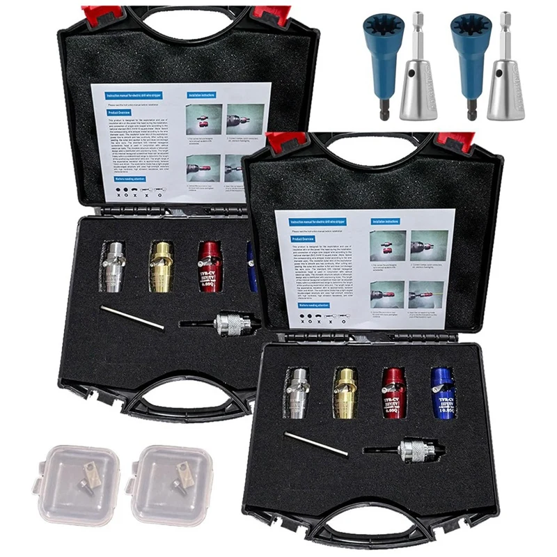 Wire Stripping Tool & Wire Twisting Connector,Electrician Drill Wire Stripper And Twister,Electrical Wire Twister Tool
Wire Stripping Tool & Wire Twisting Connector,Electrician Drill Wire Stripper And Twister,Electrical Wire Twister Tool