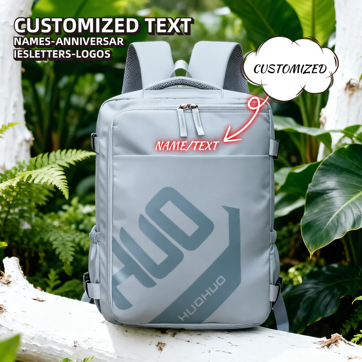 Logo Customized Business Backpack, Casual Backpack, Large Capacity Computer Bag for Men, Women's Carry-On Waterproof Travel Bag, College School Bag, Simple DIY
Logo Customized Business Backpack, Casual Backpack, Large Capacity Computer Bag for Men, Women's Carry-On Waterproof Travel Bag, College School Bag, Simple DIY