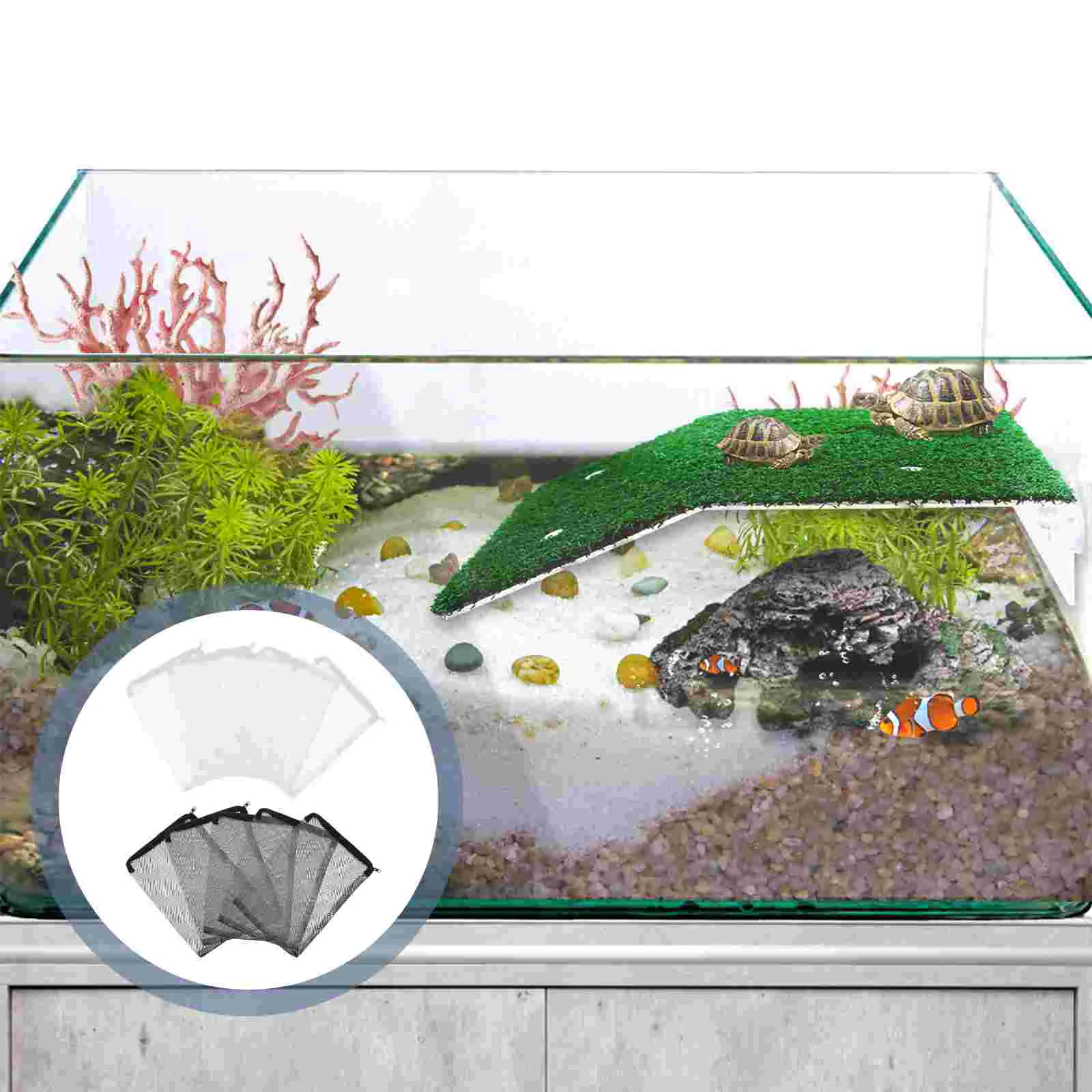 10pcs 30x20cm Aquarium Filter Bag Zipper Filtering Bag Fish Tank Mesh Pouch (White, Black, 5pcs Each)
10pcs 30x20cm Aquarium Filter Bag Zipper Filtering Bag Fish Tank Mesh Pouch (White, Black, 5pcs Each)