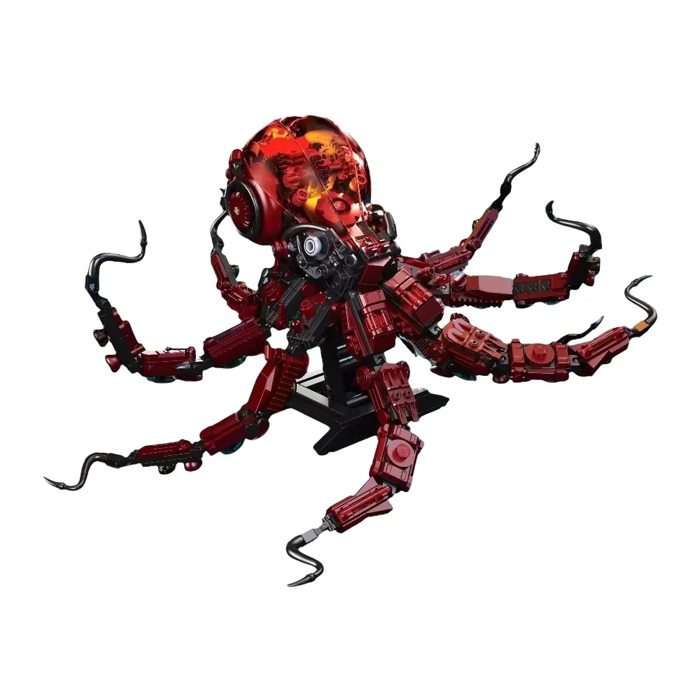 DIY Mechanical Octopus Animal Building Blocks Set STEM Educational Toy for Kids Adults Christmas birthday gifts 882pcs
DIY Mechanical Octopus Animal Building Blocks Set STEM Educational Toy for Kids Adults Christmas birthday gifts 882pcs