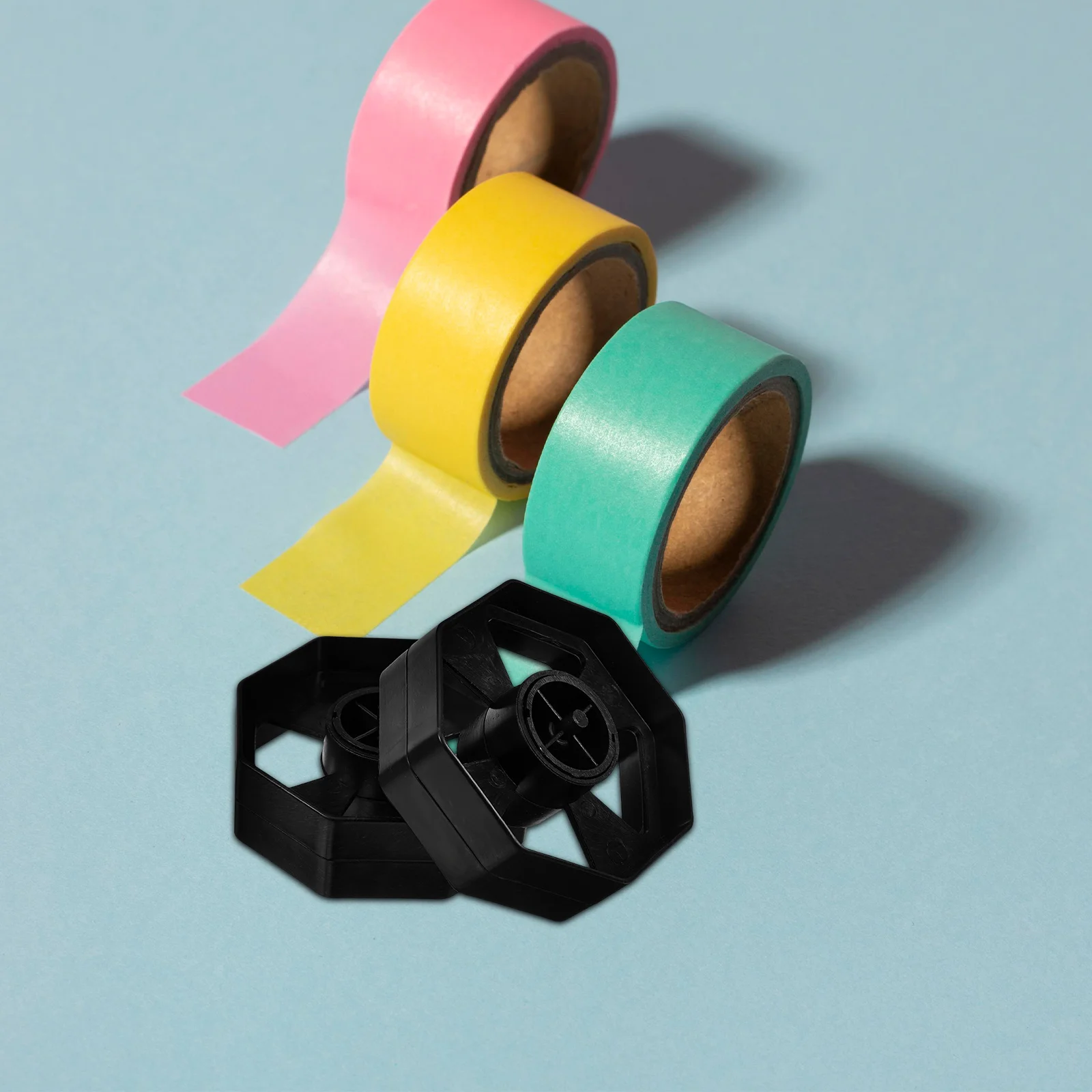 6pcs Black Tape Dispenser Core Accessories Movable Roller Smooth Dispensing Replacement Parts Adhesive Machine Fits Standard
6pcs Black Tape Dispenser Core Accessories Movable Roller Smooth Dispensing Replacement Parts Adhesive Machine Fits Standard