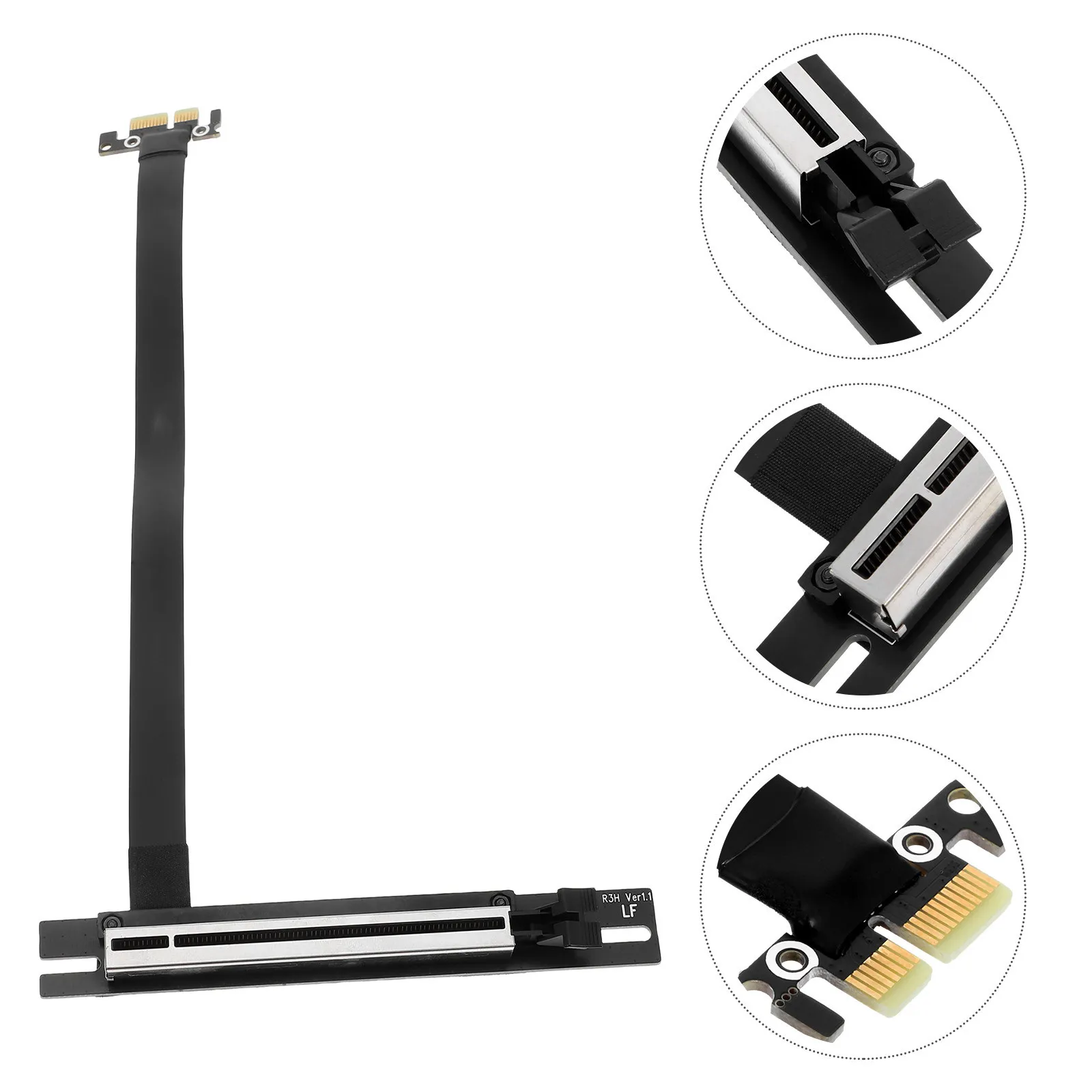 Pci-E 1x to 16x Riser Cable 90 Degree 20cm GPU Mining Extender High Compatibility Pcie Extension Adapter Pci-E 1x to 16x Riser
Pci-E 1x to 16x Riser Cable 90 Degree 20cm GPU Mining Extender High Compatibility Pcie Extension Adapter Pci-E 1x to 16x Riser