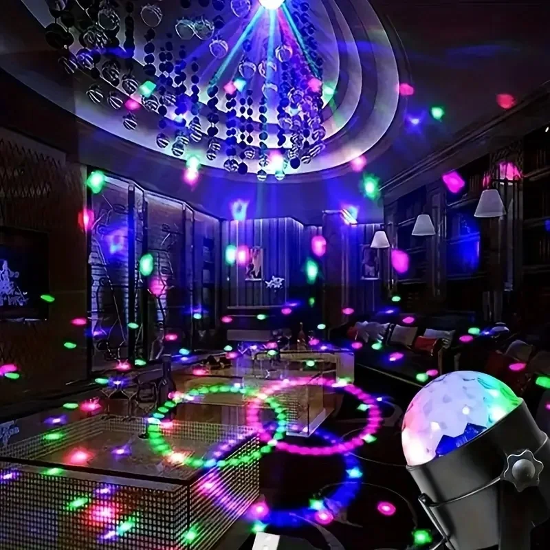 USB Colorful Disco Ball Light LED Portable Aesthetic Novelty Party Lighting USB Powered Decorative Ball Lamp
USB Colorful Disco Ball Light LED Portable Aesthetic Novelty Party Lighting USB Powered Decorative Ball Lamp
