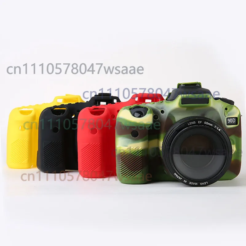 Camera Soft Silicone Protector Skin Case Bag for Canon EOS 60D 80D 90D
Camera Soft Silicone Protector Skin Case Bag for Canon EOS 60D 80D 90D
