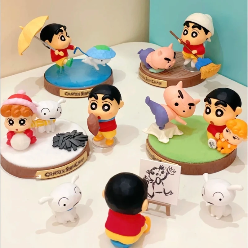 New Genuine Crayon Shinchan Memory Echo Series Blind Box Kawaii Anime Figure Collectible Desktop Decor Mystery Box Fans Toy Gift
New Genuine Crayon Shinchan Memory Echo Series Blind Box Kawaii Anime Figure Collectible Desktop Decor Mystery Box Fans Toy Gift