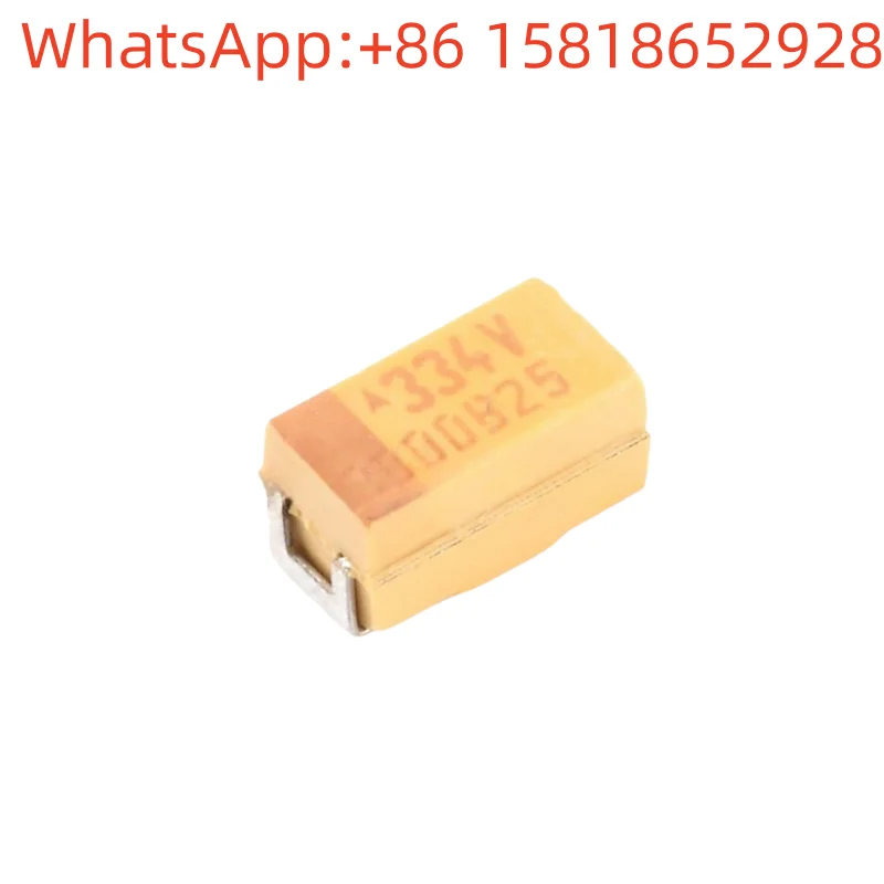 20 шт. оригинальные оригинальные танталовые конденсаторы SMD TAJA334K035RNJ 1206 3216A 35 В 330 нФ ± 10%
20 шт. оригинальные оригинальные танталовые конденсаторы SMD TAJA334K035RNJ 1206 3216A 35 В 330 нФ ± 10%