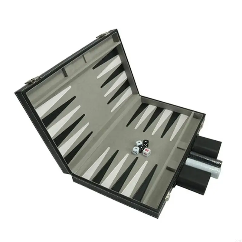 Travel Folding Board Game Leather Case Backgammons Board Game Set
Travel Folding Board Game Leather Case Backgammons Board Game Set