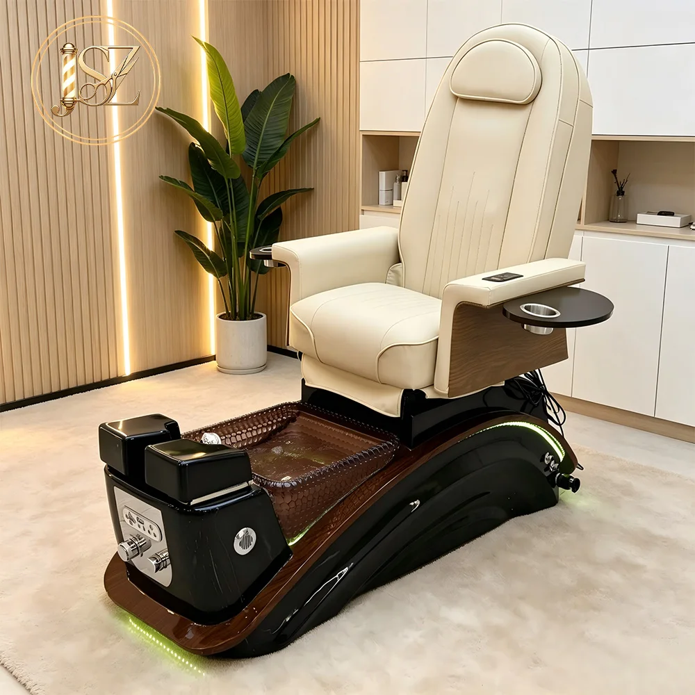 Deluxe Adjustable Pedicure Massage Seat Remote Operated Salon Furniture With Spa Bowl
Deluxe Adjustable Pedicure Massage Seat Remote Operated Salon Furniture With Spa Bowl