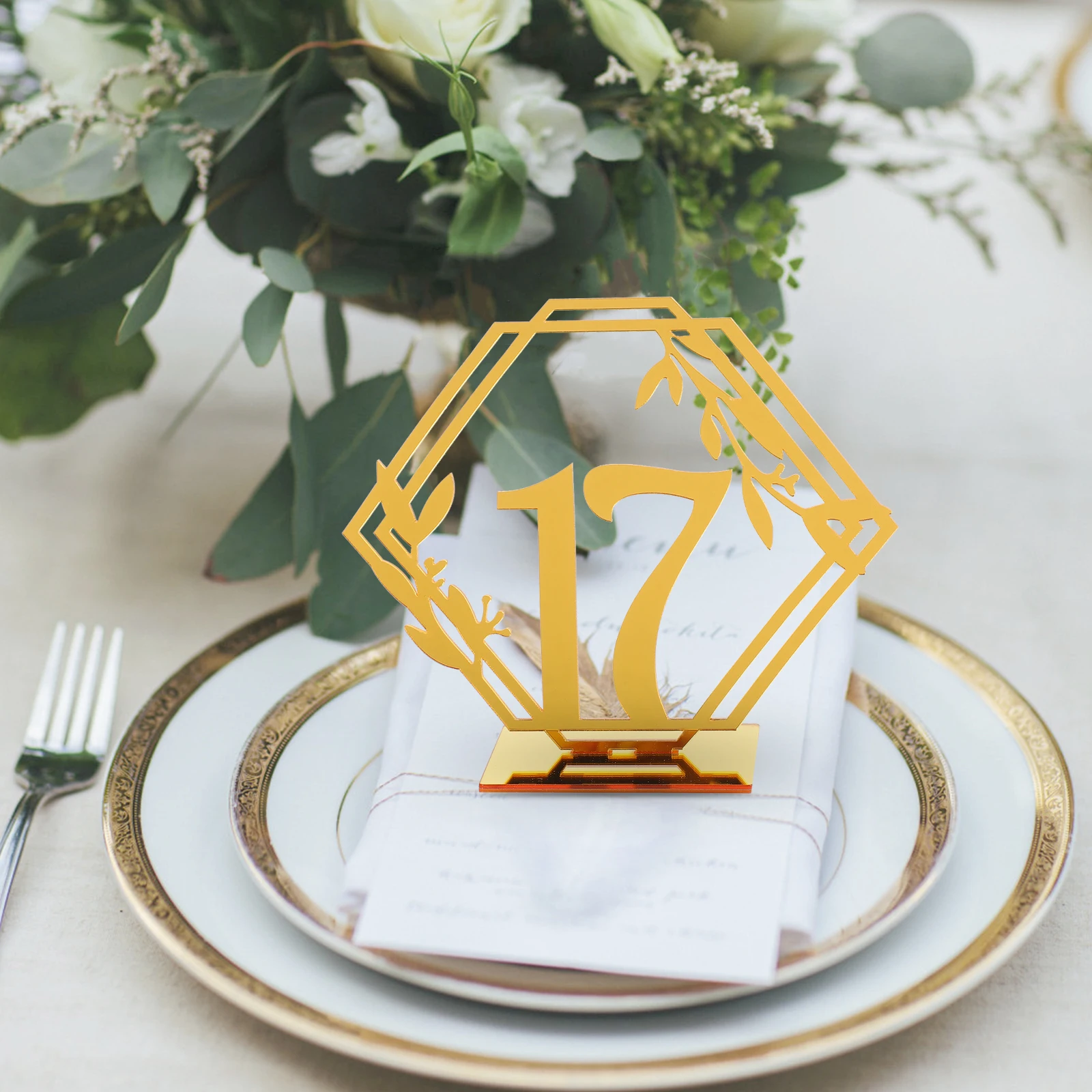 20Pcs Elegant Acrylic Table Number Signs for Wedding Reception Dining Table Decor Chic Centerpieces
20Pcs Elegant Acrylic Table Number Signs for Wedding Reception Dining Table Decor Chic Centerpieces