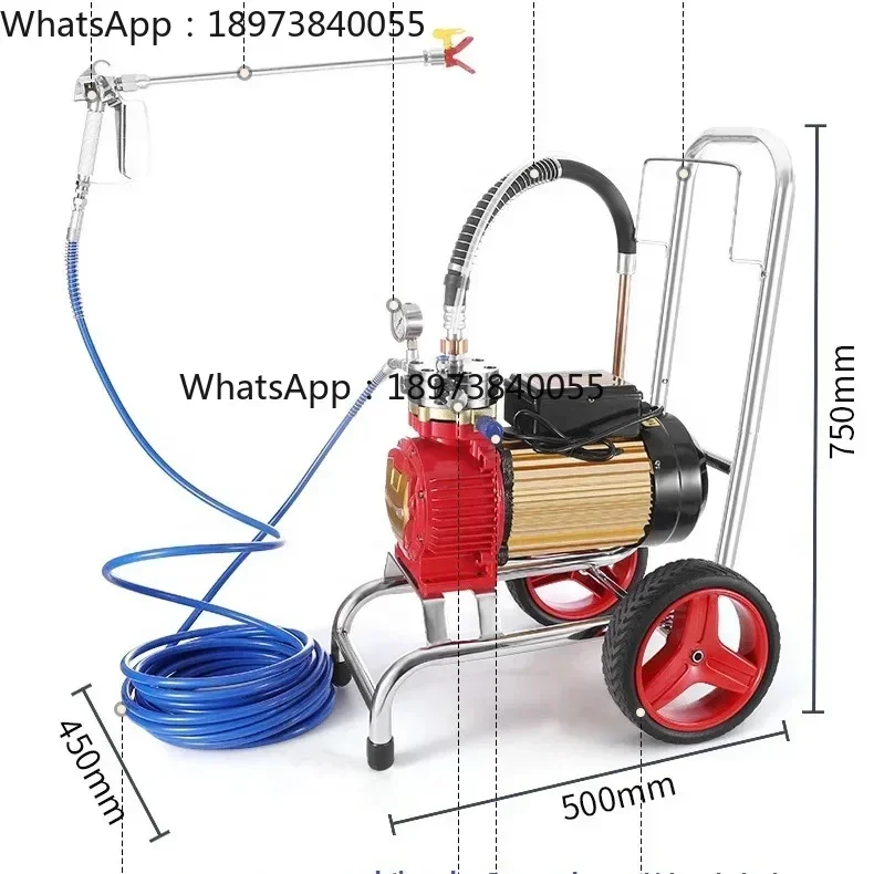 A+Juncheng Superior Electric Airless Paint Pump Machine Easy to Operate with Powerful Motor for Mortar Spraying
A+Juncheng Superior Electric Airless Paint Pump Machine Easy to Operate with Powerful Motor for Mortar Spraying